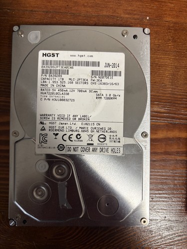 Hgst ultrastar a7k2000 - ultrastar,