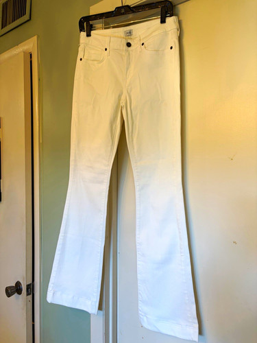 Cache white flared jeans size - cache,
