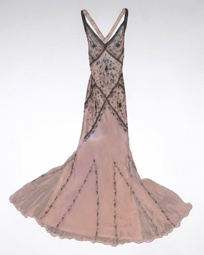 Pink cache beaded gown - gown,, 0