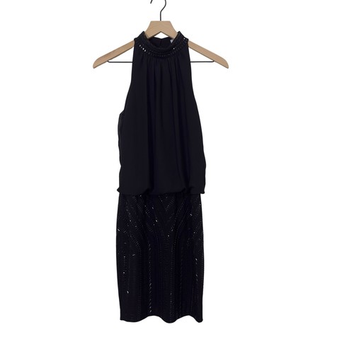 Vintage cache black - cache, beaded